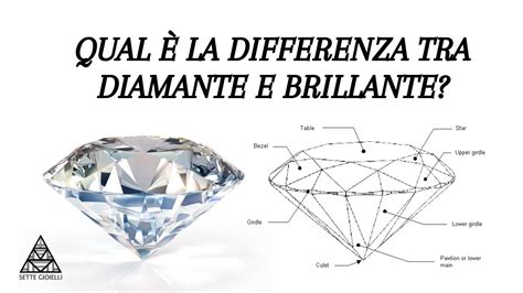 differenza tra diamante e luce.